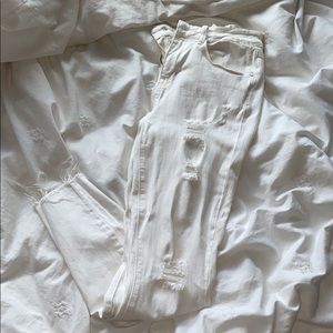 white jeans